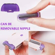 Women'S Epilator and shaver blue light sensor