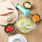 Multifunctional Hand Press Manual Vegetable Chopper 2 L