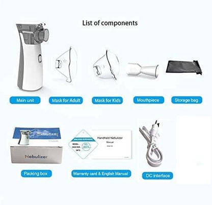 Rechargeable Portable Mesh Nebulizer