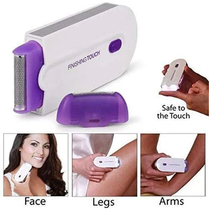 Women'S Epilator and shaver blue light sensor