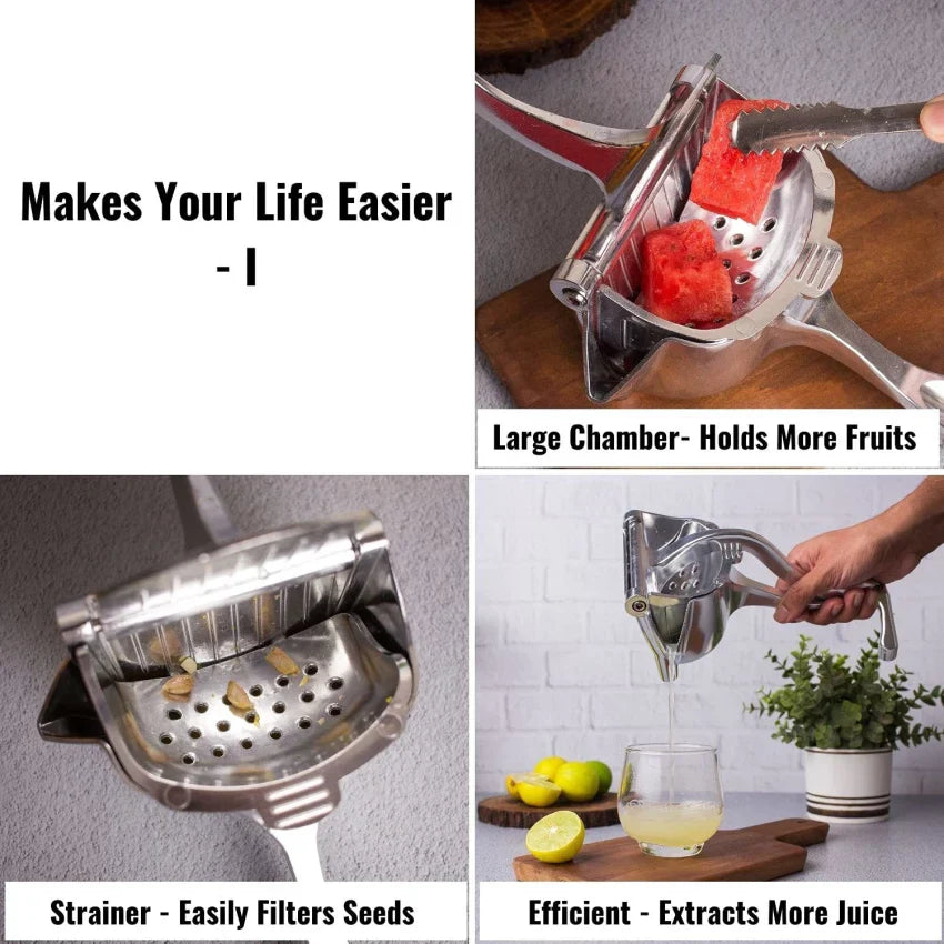 Stainless steel Manual fruit press juicer machine