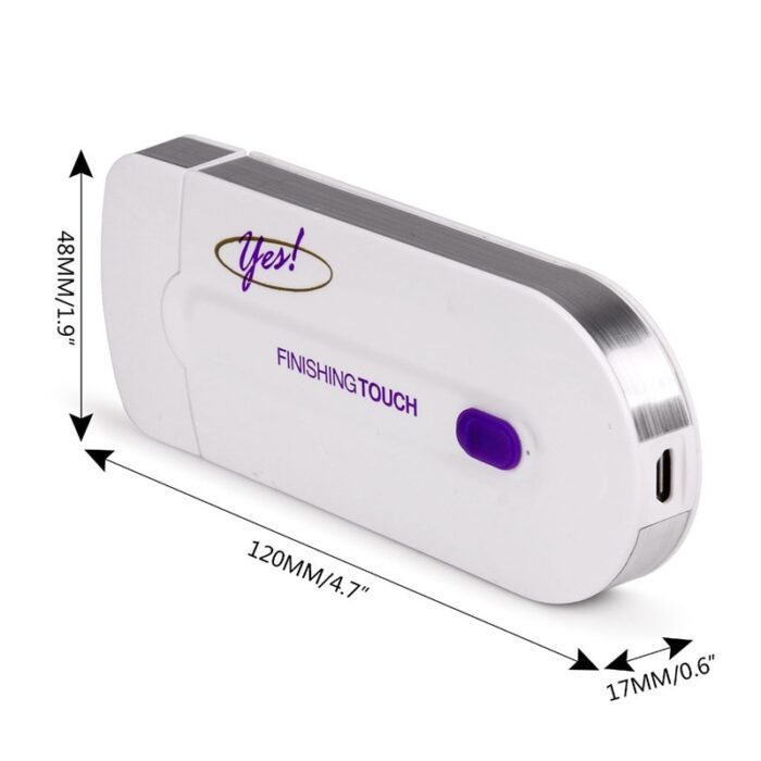 Women'S Epilator and shaver blue light sensor